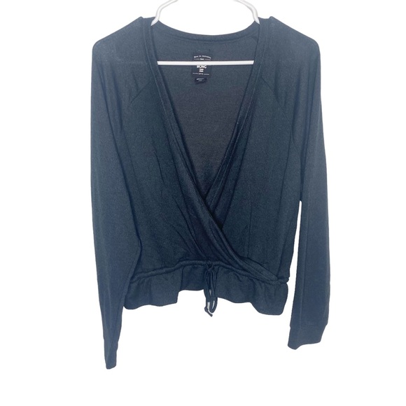 Billabong knit pullover size large charcoal gray d - Picture 2 of 5
